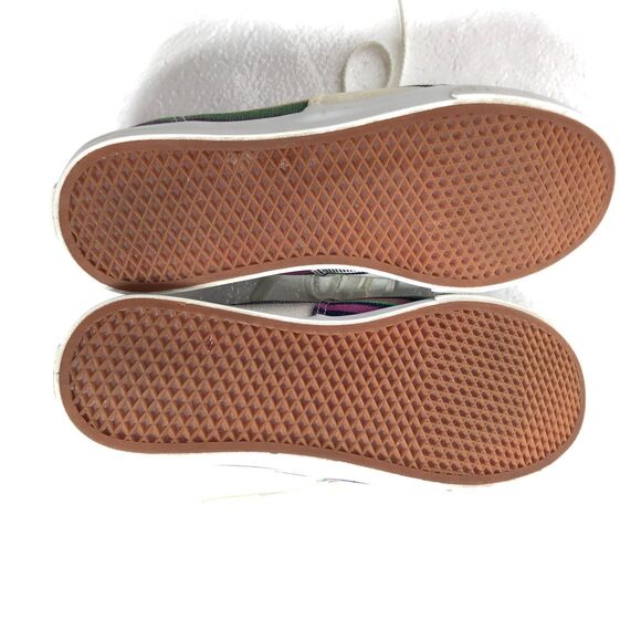 VANS Sneaker Shoes Multicolor Striped Low Tops W6.5 M5 - Picture 10 of 12